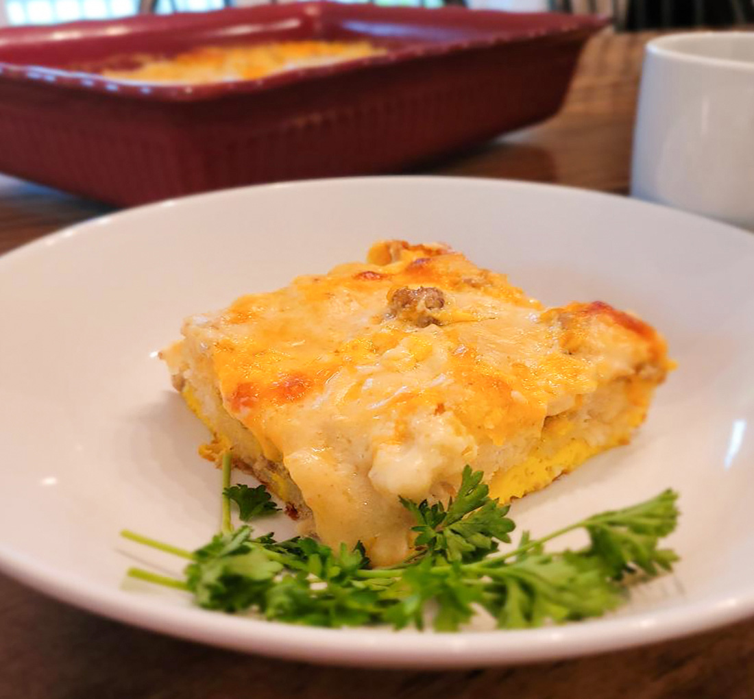 Weavers Biscuits and Gravy Casserole