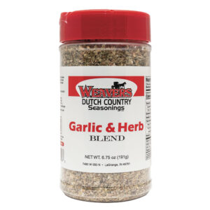 Garlic and Herb Blend, from Weaver's Dutch Country Seasonings