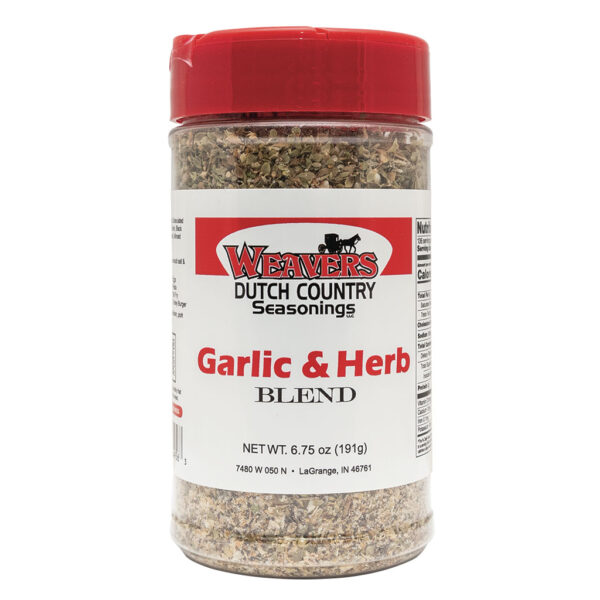 Garlic and Herb Blend, from Weaver's Dutch Country Seasonings